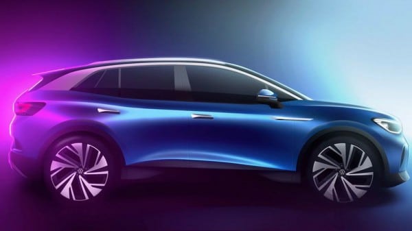 Volkswagen показал дизайн электрического кроссовера ID.4
