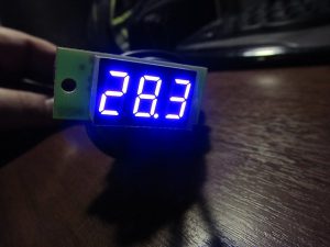 Цифровой датчик температуры двигателя