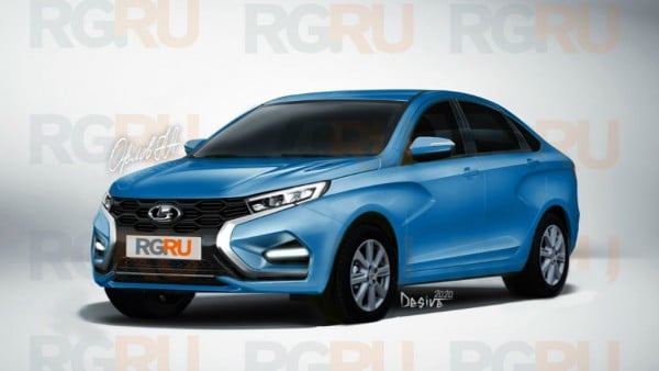 Первые изображения новой Lada Vesta Facelift опубликованы в Сети