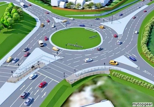 Дорожный знак 4.3 &laquo;Круговое движение&raquo; &mdash; назначение и новые правила проезда