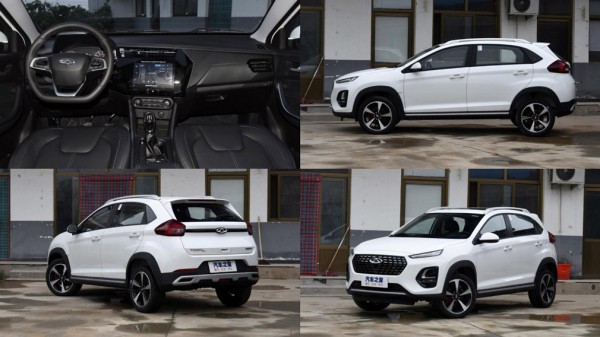 В Сети показали паркетник Chery Tiggo 2 Pro без камуфляжной плёнки