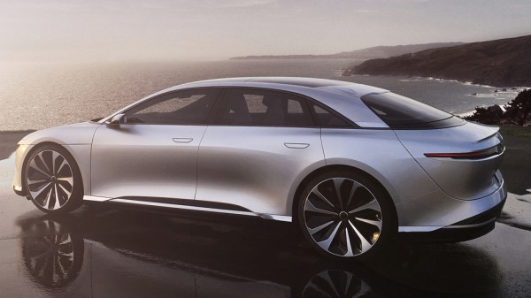 Электромобиль от Lucid Air сможет предложить запас хода в 711,33 км