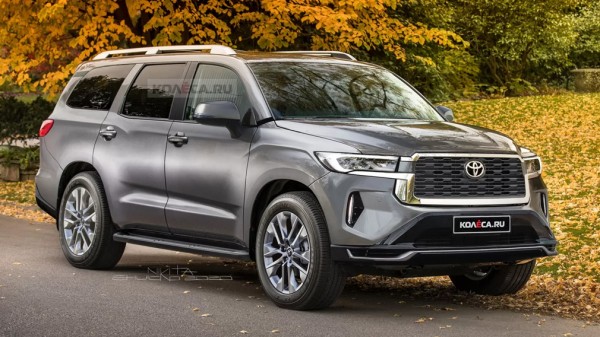В Сети появились изображения новой Toyota Sequoia