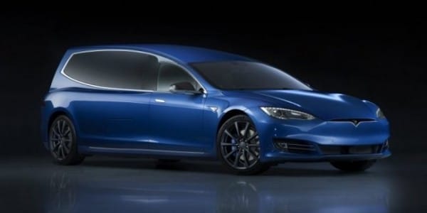 Из Tesla Model S сделали бесшумный катафалк