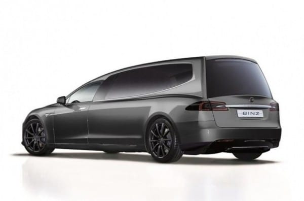 Из Tesla Model S сделали бесшумный катафалк