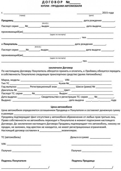 Обязательные документы для водителя