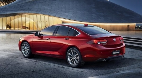 Opel Insignia с американским названием для рынка Китая