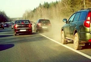 Штраф за езду по обочине