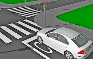 Штраф за наезд или пересечение стоп линии