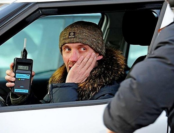 Штраф за вождение автомобиля в нетрезвом виде