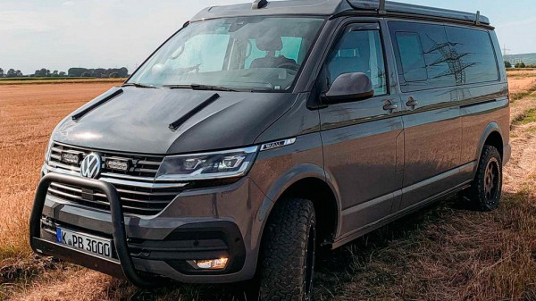 Минивэн Volkswagen T6 доработали для серьезного бездорожья