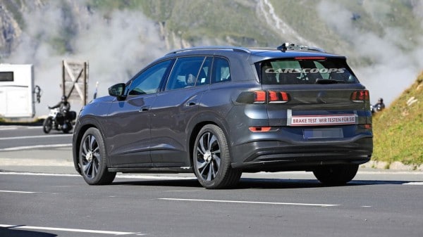 Volkswagen вывел на тесты новый электрический внедорожник ID.6