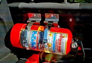 Автомобильный огнетушитель: разновидности и сроки годности