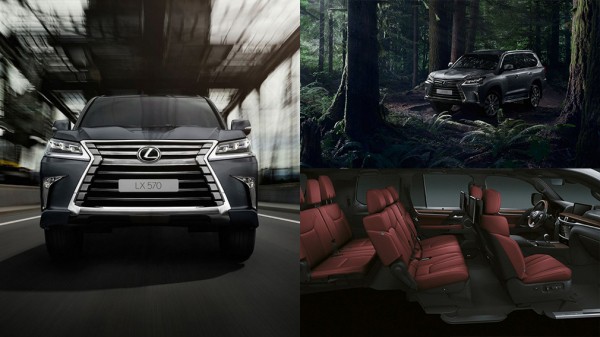 Внедорожник Lexus LX получил две спецверсии в РФ