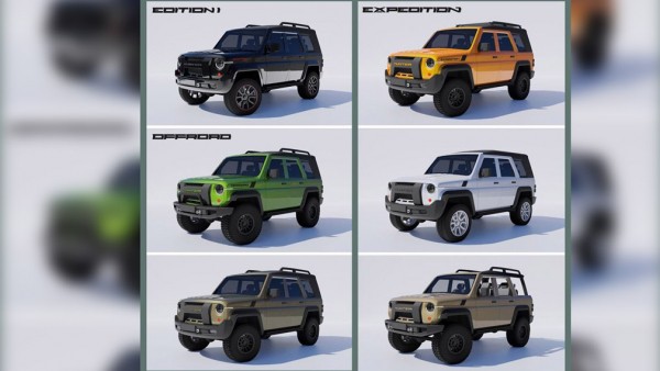 УАЗ опубликовал изображения Hunter нового поколения