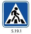 Что обозначает знак &laquo;Пешеходный переход&raquo;