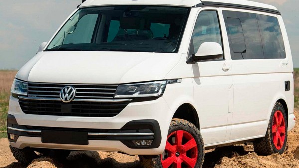 Минивэн Volkswagen T6 доработали для серьезного бездорожья