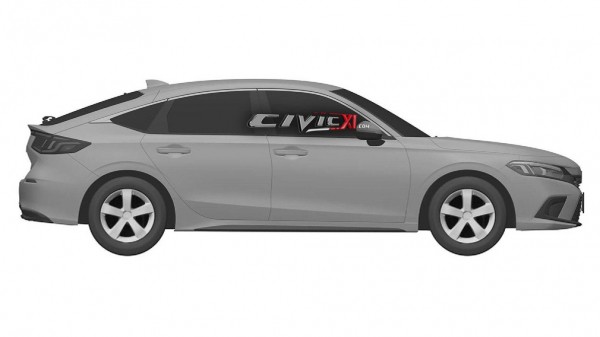 Компания Honda запатентовала седан Civic 2022 модельного года