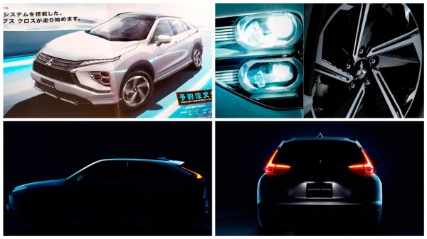Внешность обновленного Mitsubishi Eclipse Cross рассекретили до премьеры