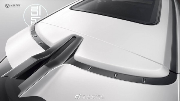 Обнародованы тизеры внедорожника Changan UNI-V