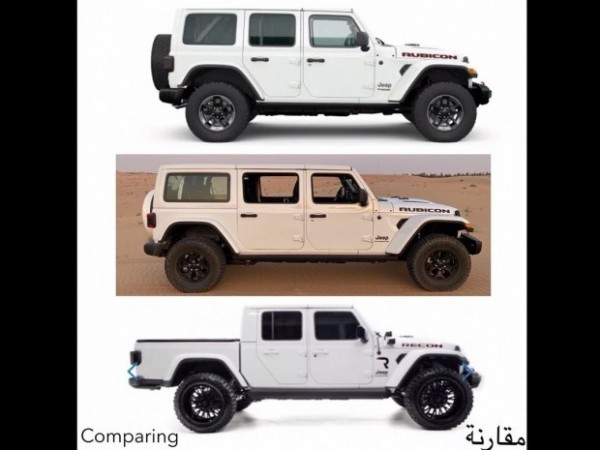 3-рядный Wrangler арабского шейха