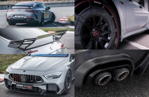 На что способны 8 цилиндров: Brabus Rocket 900