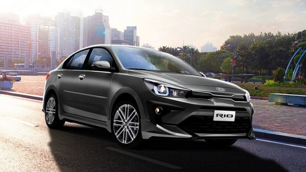 Kia показала обновленный седан Kia Rio
