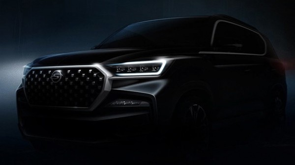 Внешность нового SsangYong Rexton раскрыта до премьеры