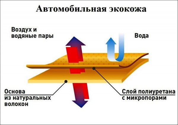 Чехлы на автомобильные сидения из экокожи