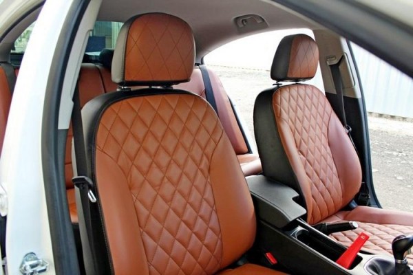 Чехлы на автомобильные сидения из экокожи