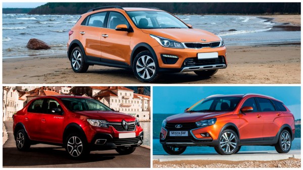 ТОП-3 легковушек с высоким дорожным просветом