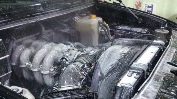 Как помыть двигатель зимой правильно