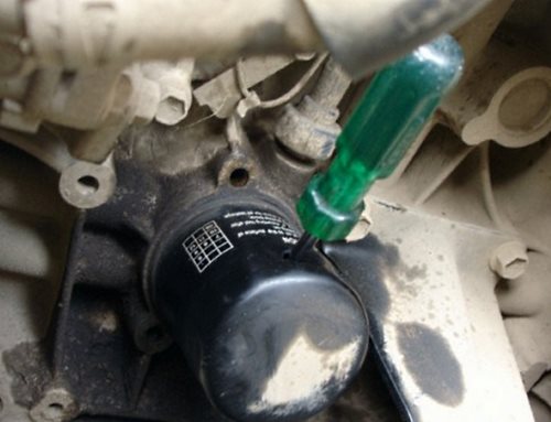 Снятие масляного фильтра без специального ключа