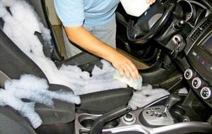 Средства для химчистки салона автомобиля своими руками