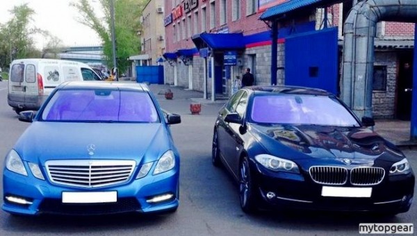 Тонирование атермальной пленкой лобового стекла автомобиля