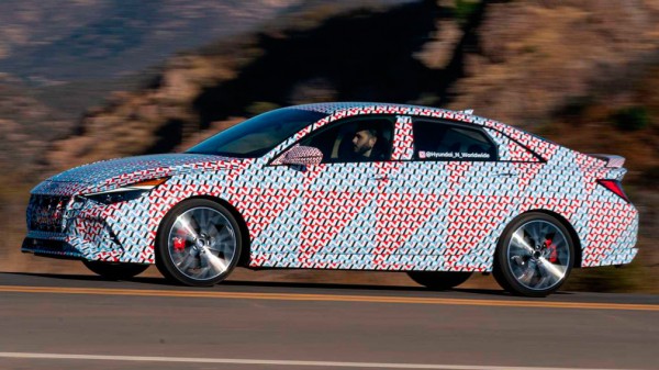 Стали известны характеристики мощнейшей версии Hyundai Elantra