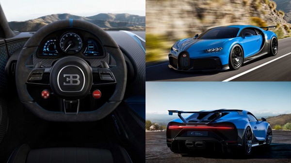 Озвучили расход топлива гиперкара Bugatti Chiron Pur Sport