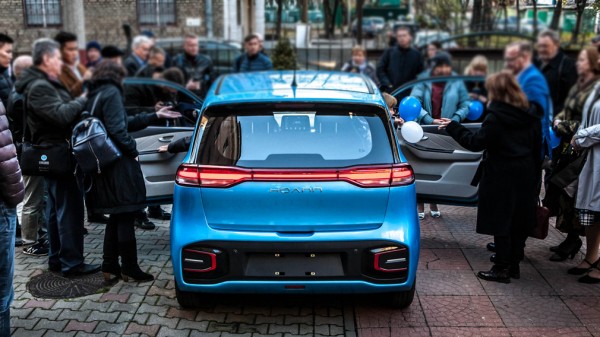 В России появится новый китайский электромобиль