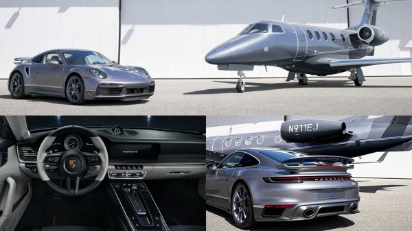 Porsche представил эксклюзивный 911 Turbo S в стиле бизнес-джета