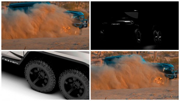 Rezvani выпустит самый мощный шестиколесный пикап в мире
