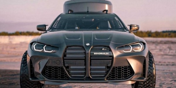 Что спасет внешность BMW M4? - Большие внедорожные колеса