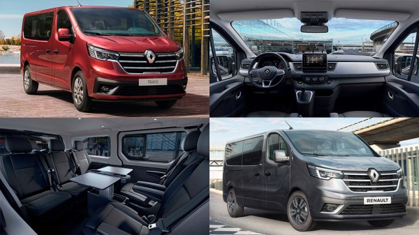 Renault представил обновленный минивэн Trafic