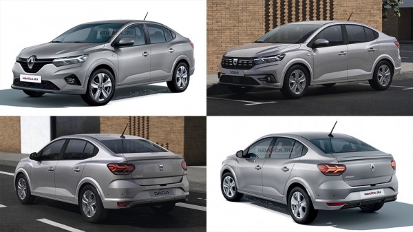 В Сети появились изображения нового Renault Logan 