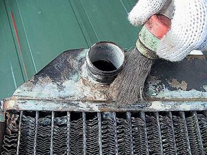 Как отремонтировать радиатор охлаждения самому