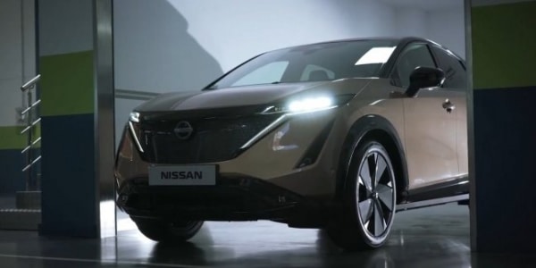 Nissan Ariya добрался до Европы