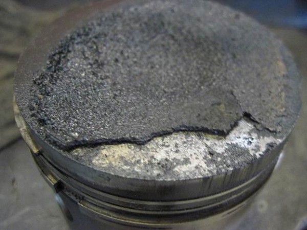 Очистка поршней от нагара