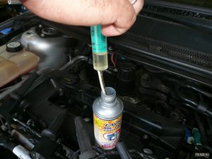 Очистка поршней от нагара