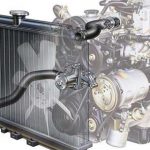 При езде падает температура мотора