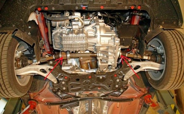 Признаки неисправности внутреннего ШРУСа