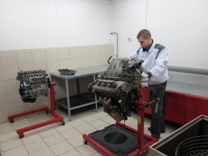 Самодельный стенд для ремонта двигателя